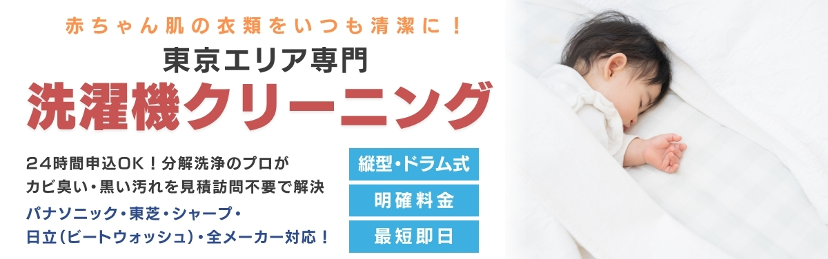 東京の洗濯機クリーニングPRO